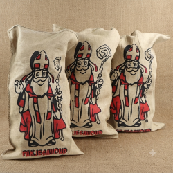 Jute sint zak 60 cm x 100 cm
